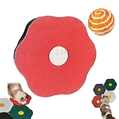 Недорогие Поддержка и уход за животными-Когтеточка для кошек, настенный скребок из гофрированного картона с самоклеящейся поверхностью, устойчивой к царапинам; сменный коврик для кошек