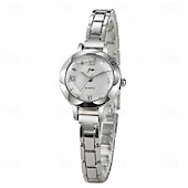 baratos Relógios Quartz-Relógios Femininos  Relógios de Quartzo Femininos de Alta Qualidade  Relógios Fashion Versáteis de Lazer para Estudantes com Presente de Dia dos Namorados de Aniversário/Férias/Comemorações