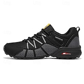 billiga Vardagssneakers-Herrskor i grå och orange, lätta löpar- och friluftsskor, perfekta för fitness, löpning och vardagskläder, bekväma och snygga skor