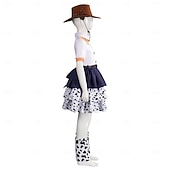 cheap Women's Costumes-Jessie Halloween Props Masquerade Fancy Costume Carnival Costume Cosplay Halloween for Girls' Adults Christmas New Year Party Casual Daily