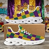 Χαμηλού Κόστους Ανδρικά υποδήματα-Ανδρικά Αθλητικά Παπούτσια με Σχέδιο Κονφίτι - Άνετα Γιορτινά Παπούτσια για Παρελάσεις Καρναβαλιού Οδικές Γιορτές Θεματικά Πάρτι  Αργίες σε Χαλαρή Ατμόσφαιρα