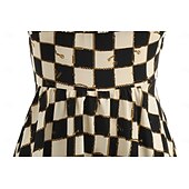economico Vestiti-Anni 1950 Retrò Vintage Rockabilly Midi Vestito Abito Swing Vestito Svasato Canotta A quadri Aderente &amp; Svasato Costume Per donna Carnevale San Valentino Casuale Ritorno a casa Festa a tema retrò