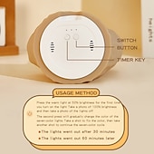 cheap Nursery Night Lights-7-Color Gradient Koala Soft Silicone Patting Light Usb Charging Nightlight Timer Christmas New Year Festival Birthday Gift Bedroom Atmosphere Light
