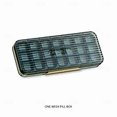 olcso poggyász és utazási tárolás-heti 7 napos gyógyszertároló doboz, hordozható gyógyszerrendező 14/21 rekesszel, nedvességálló utazó gyógyszertok mindennapi használatra, praktikus gyógyszertároló doboz