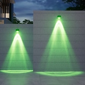 preiswerte Außenwandleuchten-2/4 Stück Solar-Außenwandleuchten, helle, wasserdichte Leuchten für Terrasse, Hof, Straße, Veranda, Zaun, Garage, Garten – perfekte Dekoration