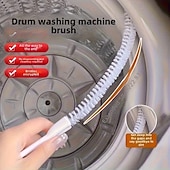 olcso Tisztító szerek-5 db hosszú nyelű tisztítókefe ergonomikus fogantyúkkal, rugalmas sörtékkel fürdőszobai mosdó lefolyóihoz, konyhai csövekhez, szőrtelenítéshez, tartós, kiváló minőségű, többcélú kefék egész éves