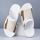 お買い得  メンズ・スリッパ＆フィットフロップ-メンズブラウンアウトドアサンダル - 快適で耐久性があり、調節可能なストラップ付き。ハイキング、トレッキング、カジュアルなアウトドアウェアに最適です。