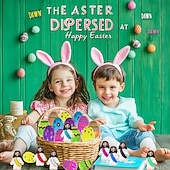 billiga påsk-24 set förfyllda påskägg med mini-Jesusfigurer, hartsleksaker, perfekta för barn, flickor, pojkar, småbarn, påskäggjakt, fyllnadsmedel, påskkorg, festgåvor