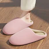 tanie Domowe kapcie-kapcie z pianki memory, z grubą i miękką wyściółką oraz cichą podeszwą, odpowiednie zarówno dla mężczyzn, jak i kobiet