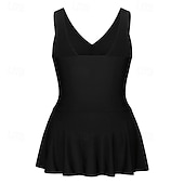 Недорогие Рашгард One Pieces-Жен. Купальник с цветочным принтом Платья-купальник Один Пис С принтом Ультралегкий (UL) Утягивание живота Эластичный Без рукавов Купальники Серфинг Для погружения с трубкой Лето