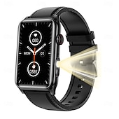 baratos Seleções de Valor-G50 Relógio inteligente 1.57 polegada Relógio inteligente Bluetooth Podômetro Aviso de Chamada Monitoramento de Atividade Física Compatível com Smartphone Unisexo Suspensão Longa Chamadas com Mão