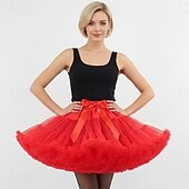 levne spodnička-Spodnička Sukénka Pod sukní Balet Klasická Lolita Cosplay Lolita Dospělé Dámské Dívčí předvečer Všech svatých Karneval Párty Výkon Denní nošení Oblékněte se