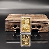 billiga Event &amp; Party Supplies-Nyckelring för hästens år 2026 - lyckosouvenir med hästdesign fyrkantigt stjärntecken slitstarkt karbinlås i aluminiumlegering perfekt för nyårsdekorationer nyårsdekorationer festlig nyckelring