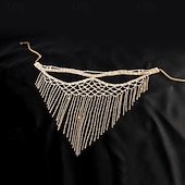 cheap Accessories &amp; Consumables-Samba Accessories Sparkling Rhinestone Masquerade Mask - Crystal Draping Face Veill Performance Costume