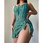 Χαμηλού Κόστους Rash Guards One Pieces-Γυναικεία Μαγιό Μονόχρωμο Προστασία UV Υψηλή Ελαστικότητα Αμάνικο Μαγιό Σέρφινγκ Καταδύσεις Ψαροντούφεκο Καλοκαίρι