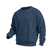 economico Felpe di base-Per uomo Felpa con cappuccio Maglia Velluto a coste Maglione Felpa con cappuccio abbottonata Aalbicocca Nero Bianco Verde chiaro Vino Girocollo Colletto Mao Semplice Testurizzato Casuale Quotidiano