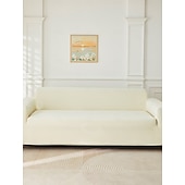 abordables Housse de canapé-Housse de canapé rayée en velours côtelé (1 pièce), élégante et luxueuse, antidérapante, anti-poussière et anti-griffures de chat, idéale en toute saison pour la chambre, le salon, le bureau ou la
