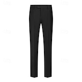 abordables Costumes de fête-Pour des hommes Smoking Costumes de fête Bal de promo mariage d'hiver Noir Blanche Printemps, Automne, Hiver, Été Costume / Tailleur Col châle Mode Fête Couleur Unie Coupe Slim 2 pièces Croisé 2
