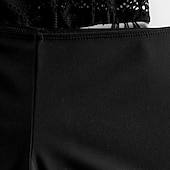 abordables Surfing Tankinis &amp; Bikinis-Mujer Traje de baño con estampado floral Traje de baño Tankini Floral Elástico Sin Mangas Bañadores Surf Playa Vocación Verano