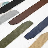 economico Articoli per la casa-cintura in nylon con fibbia non metallica e non magnetica, cintura tattica militare in nylon, fibbia in plastica, cintura in tela senza metallo per esterni