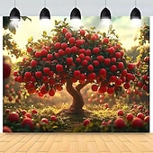 abordables Tapisseries murales-Saint Valentin tapisserie Bannières Couverture Apple Mignon Romantique 3D Soirée Salon Arrière-plans de prise de vue Décoration pour demande en mariage Décoration d'intérieur