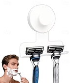 tanie Gadżety łazienkowe-Wytrzymały uchwyt na maszynkę do golenia ze stali nierdzewnej o wadze 15,43 funta do prysznica - uchwyt ścienny do łazienki ze stali nierdzewnej 304, odporny na uszkodzenia, zdejmowany haczyk na