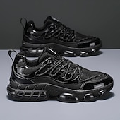 economico Sneakers Casual-scarpe da ginnastica da uomo nere da corsa – scarpe sportive ad alte prestazioni per la corsa, la palestra e le attività all'aperto, leggere con suola ammortizzata per comfort e stabilità