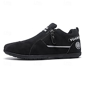 economico Scarpe Casual Slip-On-scarpe slip-on beige da uomo con tomaia morbida: comode scarpe da tutti i giorni per un abbigliamento casual e un comfort che dura tutto il giorno