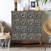 olcso Falmatricák-12 db 15 cm-es csempematrica, öntapadós, levehető marokkói talavera csempe, vízálló konyhabútor, lépcsőház, lakberendezés