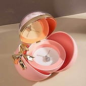 זול ירד ל-30 $-קופסת טבעות פרחי ורדים אלגנטית, מיכל בצורת כדור להצעות אירוסין, חתונות ואירועים מיוחדים