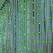 billige USB-drevet-Irsk kløverlignende gardinlyslenke til St. Patricks dag, 3 m bredde, grønt lys, USB-drevet, 8 funksjoner med fjernkontroll, innendørs soverom, stue, balkong, festdekorasjon