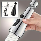 cheap Kitchen Utensils &amp; Gadgets-360° Rotating Kitchen Faucet Extender, Multi-Mode Water Flow Sprayer Attachment, Splash-Proof Water Saving Faucet Aerator with Extension Hose