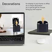 billiga Gåvor-3-pack långfinger i en låda, 3D-utskriven fingeröverraskningspresentask, rolig popup-skämtleksak för kontoret eller hemmet, vita elefantpresenter för vuxna, söt och bästa vita elefanten