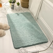 cheap Bathroom Mat-Bathroom Mat Thick Absorbent Non-Slip Floor Rug Simple Home Bathroom Entrance Doorway Welcome Mat