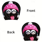 رخيصةأون أغطية الأثاث-2 قطعة من أغطية مسند رأس السيارة المطبوعة عليها قبعة عيد الميلاد المدهشة، ديكور السيارة، بدون حشو، سهلة التركيب والغسل، مناسبة للسفر لمسافات طويلة لتخفيف التعب، ديكور سيارة مضحك مثالي