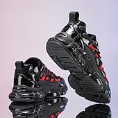economico Sneakers Casual-scarpe da ginnastica da uomo nere da corsa – scarpe sportive ad alte prestazioni per la corsa, la palestra e le attività all'aperto, leggere con suola ammortizzata per comfort e stabilità