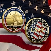 cheap U.S. 250th Anniversary-U.S. Air Force Commemorative Coin – United States 250th Anniversary Iron Art Military Challenge Coin, Metal Collectible Medal for Airmen &amp; Patriotic Gifts Semiquincentennial