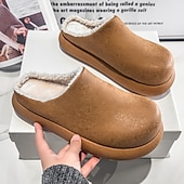 economico Zoccoli e pianelle da uomo-comode scarpe slip-on da uomo foderate in pelliccia: morbide, calde, perfette per ricevimenti di nozze rilassati e riunioni al chiuso