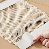 cheap Storage &amp; Organization-2pcs Large Capacity Mesh Storage Wall-mounted Multifunctional Storage Bag Suitable for Vegetables Fruits Groceries Underwear-Socks Storage Bag Reusable Kitchen Storage and Organizing Tool