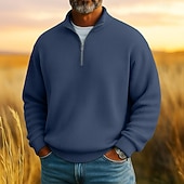 Χαμηλού Κόστους Κλασικό Πόλο Ανδρών-Ανδρικά Κοτλέ πουκάμισο Με Υφή Causal Διακοπές Τρίμηνο φερμουάρ Μακρυμάνικο Μοντέρνα Βασικό Συμπαγές Χρώμα Με Υφή Φερμουάρ Ζεστό Φθινόπωρο Άνοιξη &amp; Χειμώνας Φθινόπωρο &amp; Χειμώνας Κανονικό