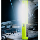 お買い得  懐中電灯-調整可能な COB LED スティック作業灯、ガレージ、自動車修理、緊急時、またはワークショップでの使用に適した複数の取り付けオプションを備えたコンパクトなハンドヘルドユーティリティライト