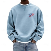  4 luglio 2026 250° Giorno della Memoria Pullover a maniche lunghe con cappuccio designer uomo Stampa 3D Daily