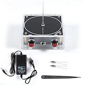 Недорогие Декоративные огни-музыка твердотельная катушка искусственная молния дуга плазменный громкоговоритель эксперимент наука режим рабочего стола