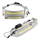 cheap Decorative Lights-COB Belt Light Breathable LED Waist Bag Light with 5 Modes Red Back Light for Night Hiking Running Camping Fishing Mining Industrial Operation