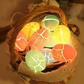 זול מופעל באמצעות USB-ביצי פסחא לד מחרוזת אורות USB מחרוזת אורות פיות לקישוט מסיבת פסח באביב קישוט פנימי וחיצוני