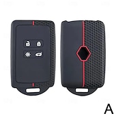 ieftine Pandative Auto și Ornamente-Husă cheie silicon pentru Renault Austral Kadjar Clio Megane Captur Arkana Koleos Zoe Scenic Dacia Sand 1 buc