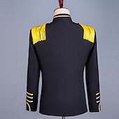 cheap Tops-Retro Vintage Rococo Coat Masquerade Circus Jacket Long Sleeves Prince Aristocrat Fancy Dress Men's Carnival Masquerade Event / Party Adults' Coat Fall &amp; Winter