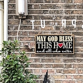 cheap Valentine's Day-Valentine's Day Minimalist Rectangular Hanging Sign with Red Heart and English Text – Lightweight Wood Wall Decor with Black Background for Room, Home, Café, Restaurant, Weddings