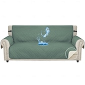 abordables Funda de sofá-Funda de sofá acolchada elástica e impermeable, apta para mascotas, funda protectora de cojín para el hogar, sala de estar, regalo para dueños de mascotas