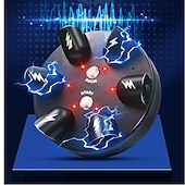 billiga Ner till $30-chock roulette partyspel intressant partyspel leksak elektriskt hasardspel mikro roulette polygraf fingerchockspel leksak partygåva elektrisk stötdetektor spelanalysator konsoler